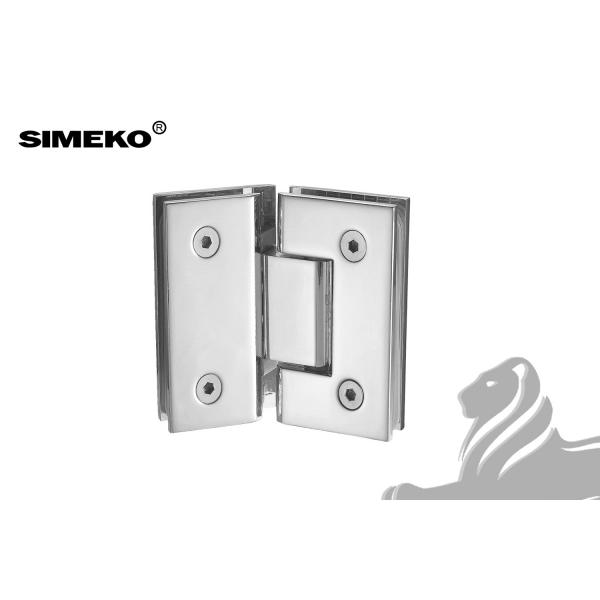 Straight 135° 90° bathroom clamp