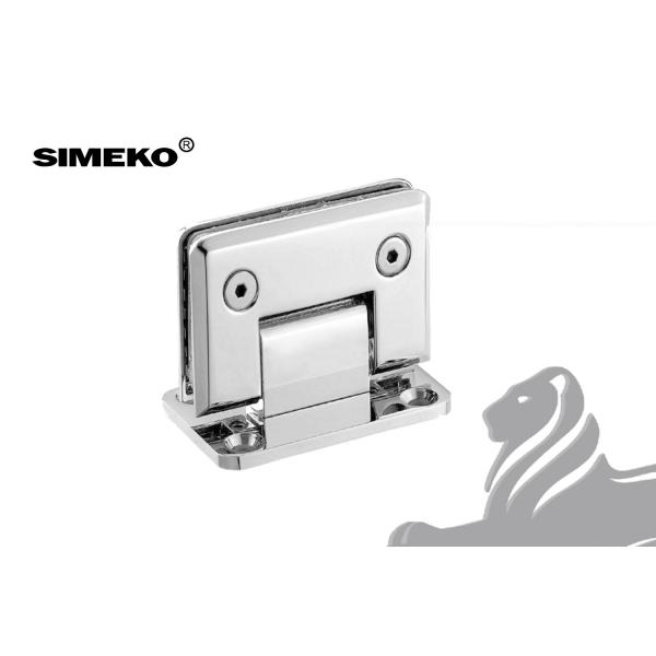 Bevel 90°bathroom clamp
